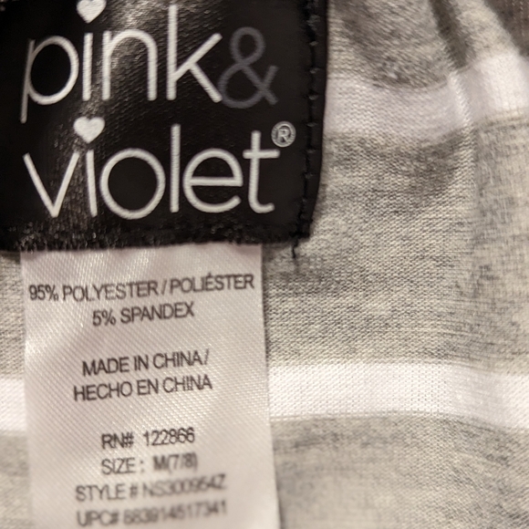 ♥️5for$20 Pink & Violet Girl's  Summer Dress - Picture 2 of 6